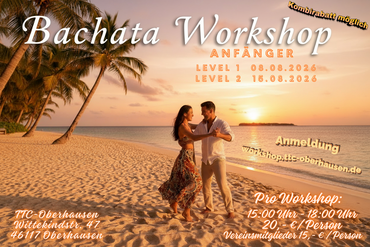 Bachata Workshop 8. und 15.8.26